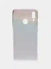 Багровый чехол на Honor 10 Lite/Huawei P Smart 2019 / Хонор 10 Лайт прозрачный, с рисунком