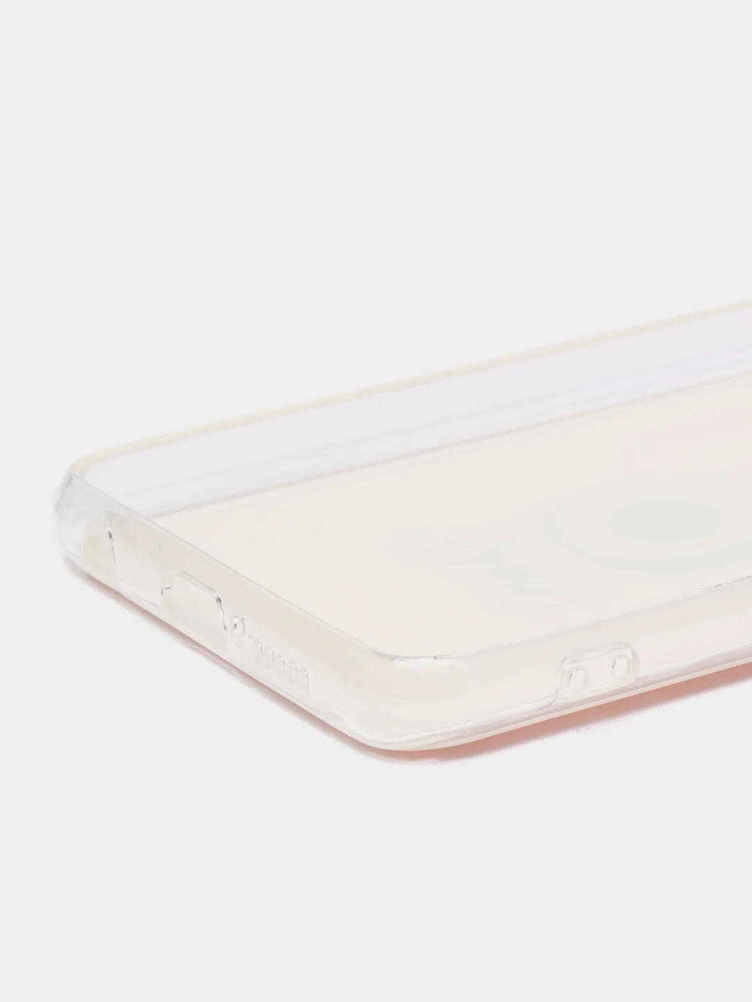 Розовый силиконовый чехол на Xiaomi Poco X3/X3 Pro / Сяоми Poco X3/Х3 Про прозрачный, с рисунком