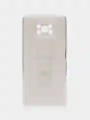 Розовый силиконовый чехол на Xiaomi Poco X3/X3 Pro / Сяоми Poco X3/Х3 Про прозрачный, с рисунком