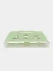 Салатовый силиконовый чехол на Xiaomi Poco X3/X3 Pro / Сяоми Poco X3/Х3 Про прозрачный, с рисунком