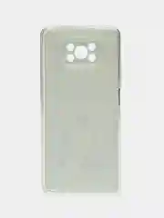 Салатовый силиконовый чехол на Xiaomi Poco X3/X3 Pro / Сяоми Poco X3/Х3 Про прозрачный, с рисунком
