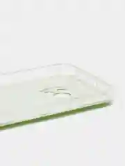 Салатовый силиконовый чехол на Xiaomi Poco X3/X3 Pro / Сяоми Poco X3/Х3 Про прозрачный, с рисунком