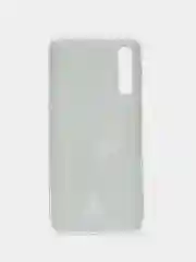 Серый меланж силиконовый чехол на Samsung Galaxy A50/A30s / Самсунг А50/А30s прозрачный, с рисунком