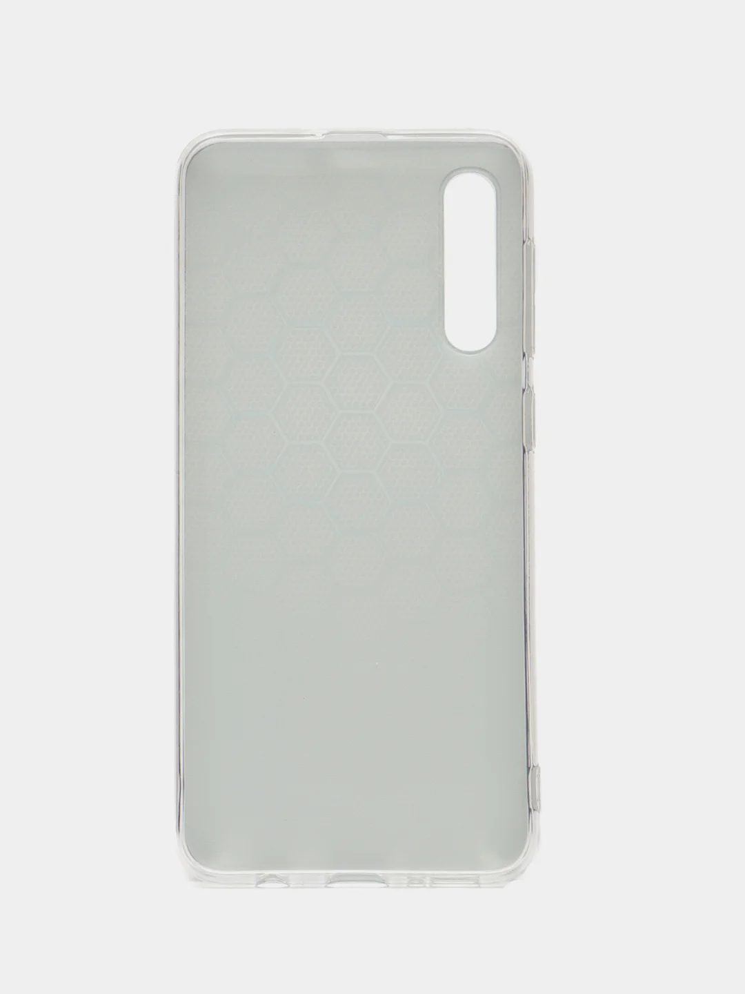Темно-синий силиконовый чехол на Samsung Galaxy A50/A30s / Самсунг А50/А30s прозрачный, с рисунком