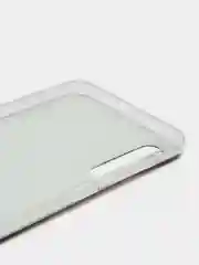 Темно-синий силиконовый чехол на Samsung Galaxy A50/A30s / Самсунг А50/А30s прозрачный, с рисунком