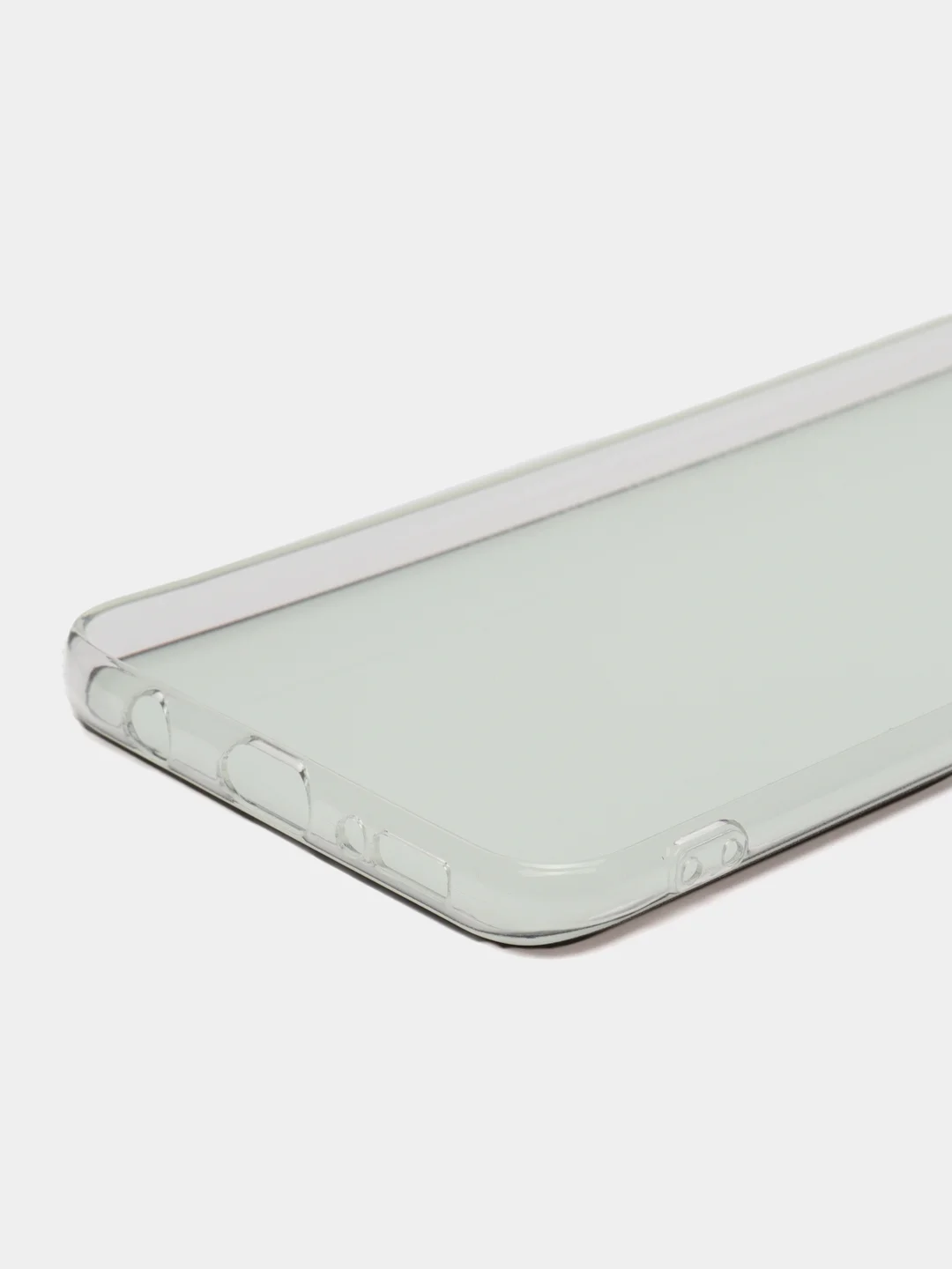 Темно-синий силиконовый чехол на Samsung Galaxy A50/A30s / Самсунг А50/А30s прозрачный, с рисунком