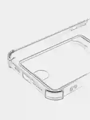 Прозрачный чехол для iPhone (Айфон) 11, 12, 13, 14, XR, 7, 8, Plus, Pro Max, с картхолдером, силиконовый