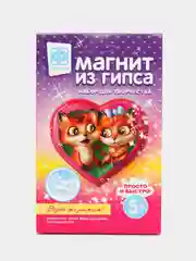 Набор для поделок, магнит из гипса "Везет же рыжим!" Фантазер