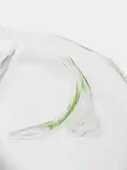 Eve white-green менажница, 3-х секционная, 325 мм, 2031
