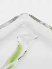 Блюдо под канапе 345 мм Eve white-green 2034