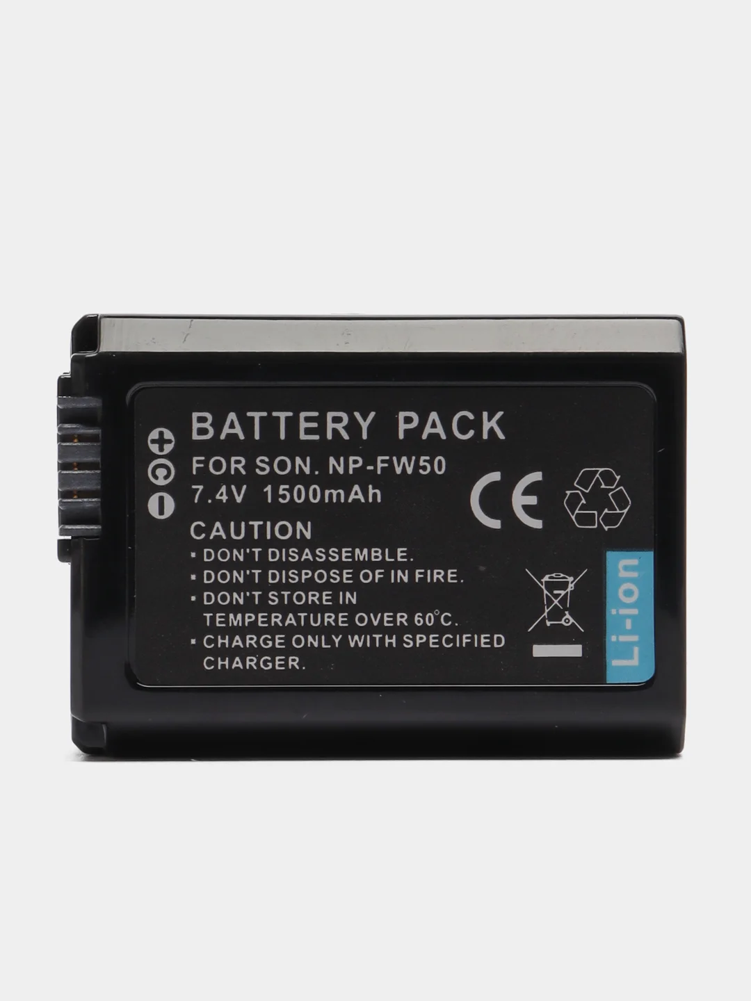 Аккумулятор для фотоаппарата Sony NP-FW50 CS-FW50 7,2V 1500 mAh