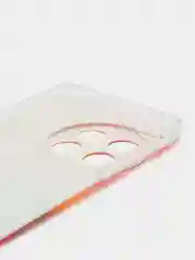 Желтый силиконовый чехол на OnePlus 11 / Ван Плас 11 прозрачный, с рисунком, защита камеры