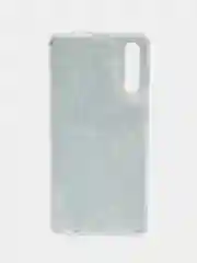 Тёмно-бирюзовый силиконовый чехол на Samsung Galaxy A50/A30s / Самсунг А50/А30s прозрачный, с рисунком