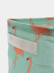 Салатовый корзина для хранения, тканевая