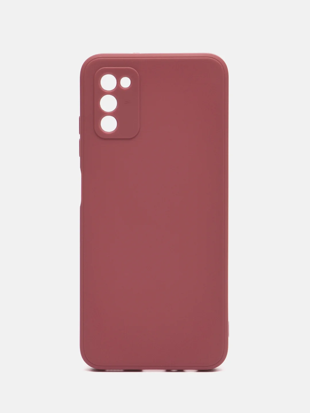 Коралловый чехол Samsung Galaxy A03s (Самсунг Гелакси А03С) силиконовый