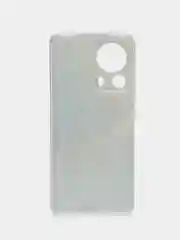 Бордовый силиконовый чехол на Xiaomi 13 Lite / Сяоми 13 Лайт прозрачный, с рисунком, защита камеры