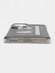 Хром силиконовый чехол на Xiaomi 13 Lite / Сяоми 13 Лайт прозрачный, с рисунком, защита камеры