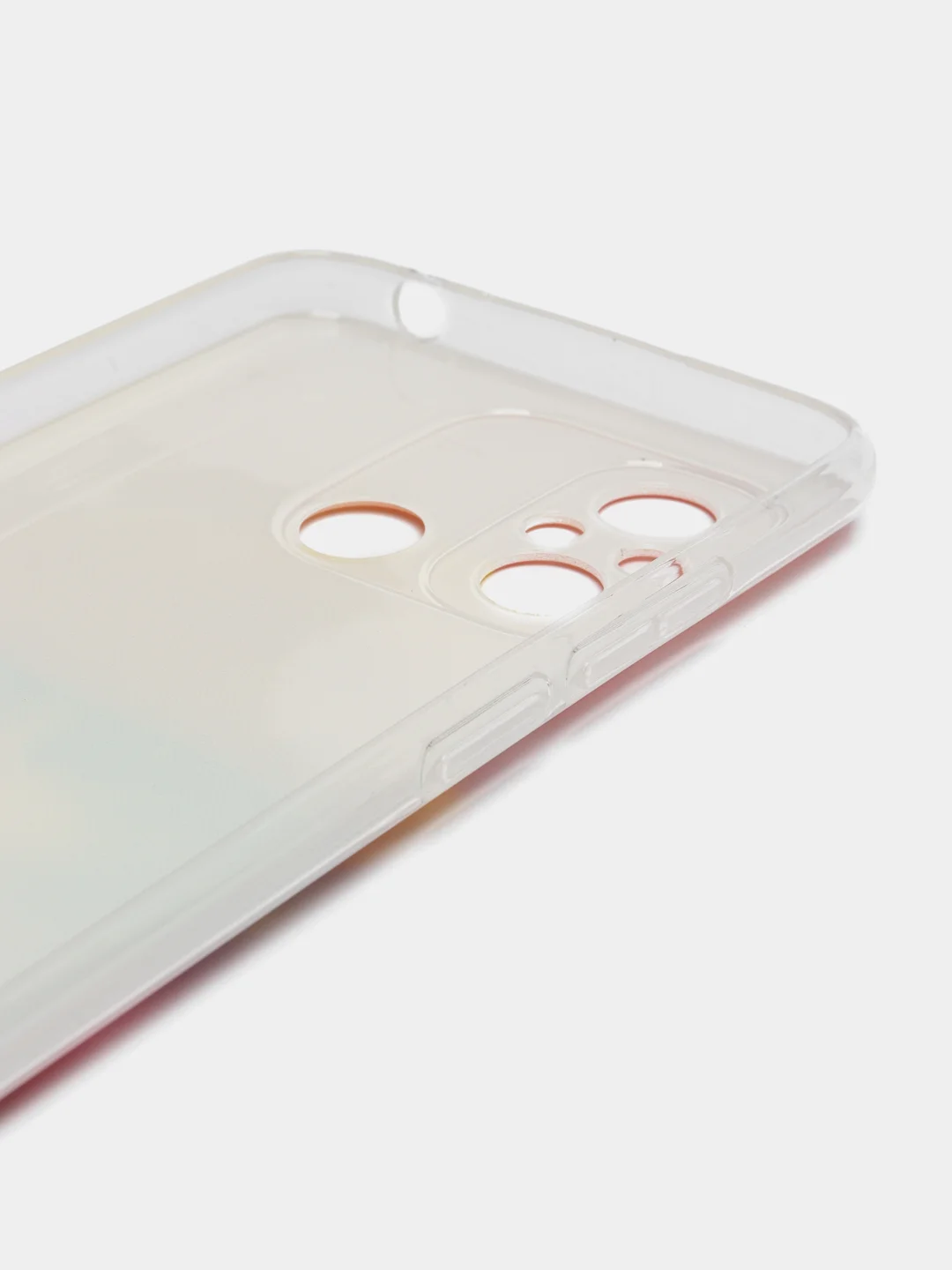 Желтый силиконовый чехол на Xiaomi Redmi 12C/Poco C55 / Редми 12C/Поко C55 прозрачный, с рисунком