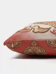 Коралловый подушка диванная, декоративная, на молнии, Татарстан, Татарча, Этно, Сканди