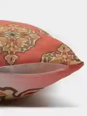 Коралловый подушка диванная, декоративная, на молнии, Татарстан, Татарча, Этно, Сканди