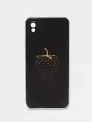 Разноцветный силиконовый чехол на Xiaomi Redmi 9A / Сяоми Редми 9А прозрачный с рисунком, защита камеры
