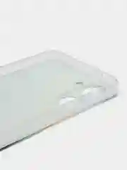 Голубой силиконовый чехол на Realme 10 4G / Реалми 10 4G прозрачный, с рисунком, защита камеры