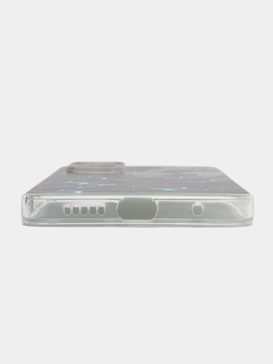 Бирюзовый чехол на Xiaomi Redmi Note 11 4G Global/11S / Редми Ноут 11 Global/11S, с рисунком