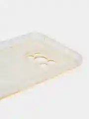 Горчичный силиконовый чехол на Xiaomi Poco X3/X3 Pro / Сяоми Poco X3/Х3 Про прозрачный, с рисунком