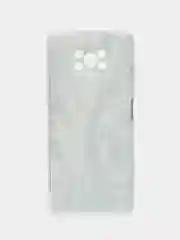 Сиреневый силиконовый чехол на Xiaomi Poco X3/X3 Pro / Сяоми Poco X3/Х3 Про прозрачный, с рисунком