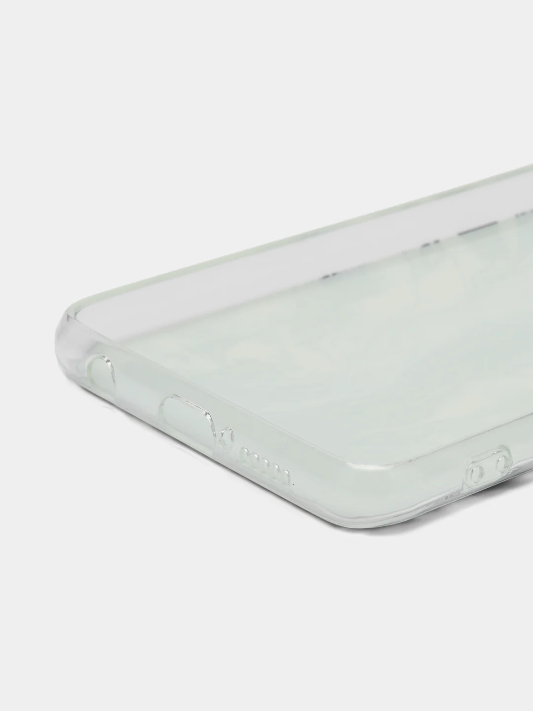 Сиреневый силиконовый чехол на Xiaomi Poco X3/X3 Pro / Сяоми Poco X3/Х3 Про прозрачный, с рисунком