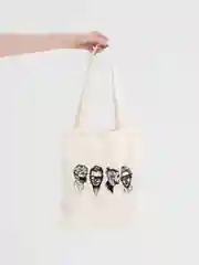 Сумка шоппер с принтом Импровизация