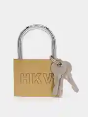 Замок навесной с 3 ключами, размер 6 х 9 см, вес 265 г