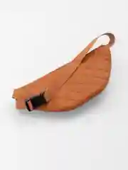 Коричневый женская сумка, бананка