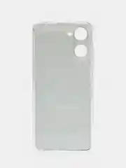 Черный силиконовый чехол на Realme 10 4G / Реалми 10 4G прозрачный, с рисунком, защита камеры