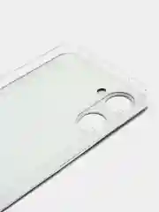 Черный силиконовый чехол на Realme 10 4G / Реалми 10 4G прозрачный, с рисунком, защита камеры