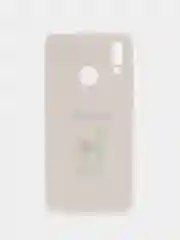 Розовый чехол на Honor 10 Lite/Huawei P Smart 2019 / Хонор 10 Лайт прозрачный, с рисунком