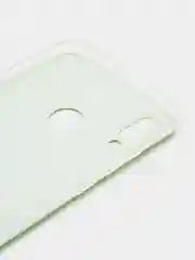 Салатовый чехол на Honor 10 Lite/Huawei P Smart 2019 / Хонор 10 Лайт прозрачный, с рисунком
