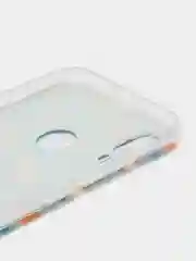 Светло-оранжевый чехол на Honor 10 Lite/Huawei P Smart 2019 / Хонор 10 Лайт прозрачный, с рисунком