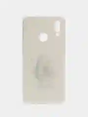 Светло-жёлтый чехол на Honor 10 Lite/Huawei P Smart 2019 / Хонор 10 Лайт прозрачный, с рисунком