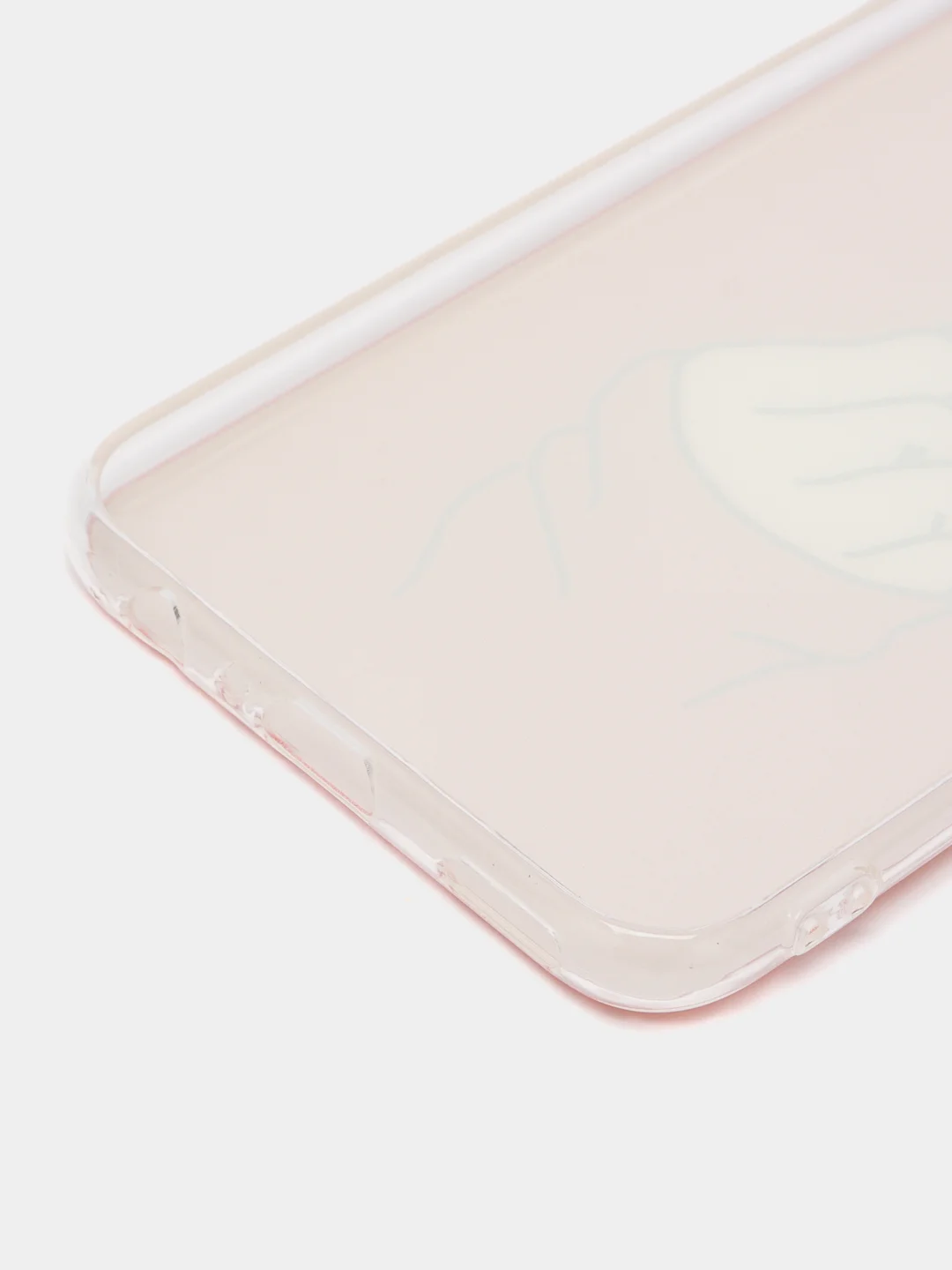 Пастельно-коралловый чехол на Honor 10 Lite/Huawei P Smart 2019 / Хонор 10 Лайт прозрачный, с рисунком