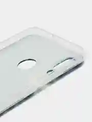 Тёмно-бирюзовый чехол на Honor 10 Lite/Huawei P Smart 2019 / Хонор 10 Лайт прозрачный, с рисунком
