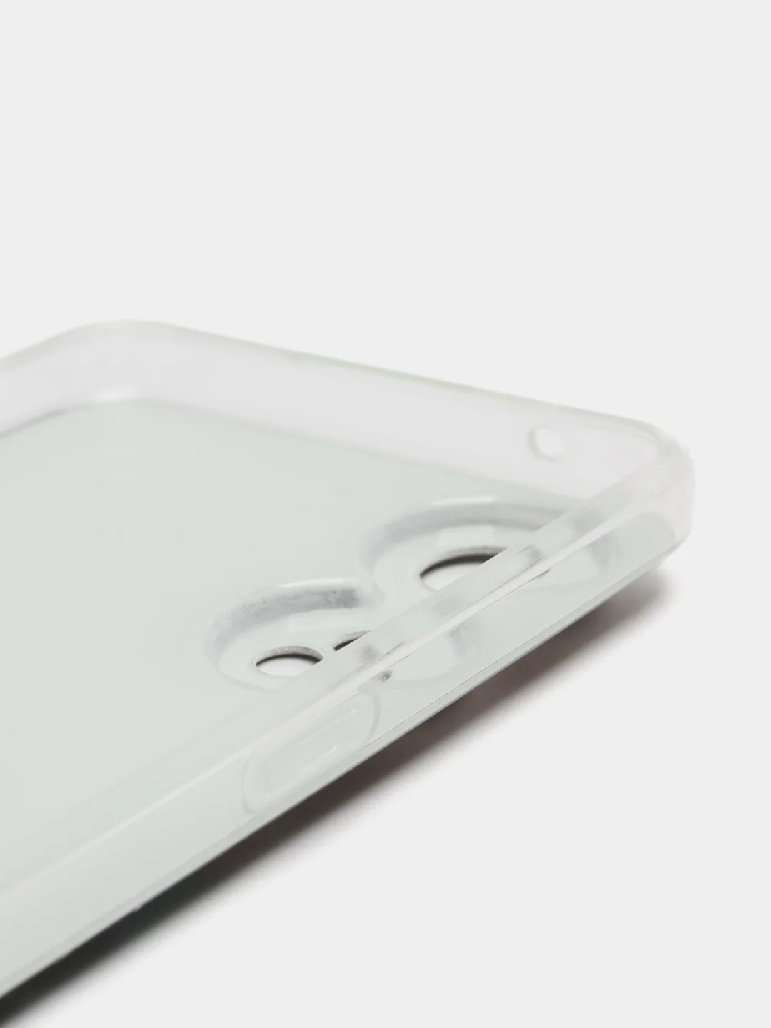 Бирюзовый силиконовый чехол на Oppo Reno 8T 4G / Оппо Рено 8T 4G с рисунком, защита камеры