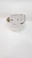 Белый ремень женский, 3,6 см