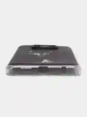 Серый меланж силиконовый чехол на Xiaomi Poco X3/X3 Pro / Сяоми Poco X3/Х3 Про прозрачный, с рисунком