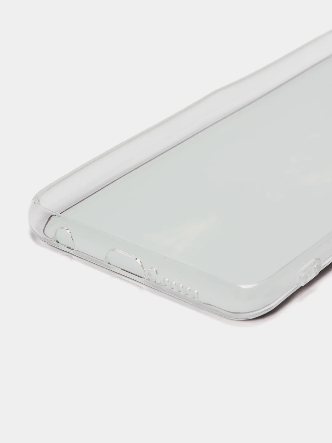 Серый меланж силиконовый чехол на Xiaomi Poco X3/X3 Pro / Сяоми Poco X3/Х3 Про прозрачный, с рисунком