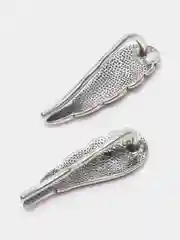 Бежевый серьги, серебро, каффы