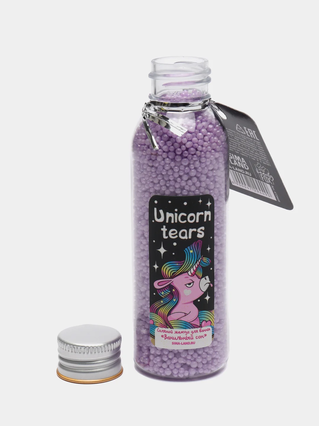 Жемчуг для ванны "Unicorn tears", 75 г