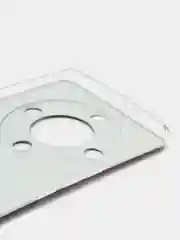 Серебряный силиконовый чехол на Honor X9A / Хонор X9A прозрачный, с рисунком, защита камеры
