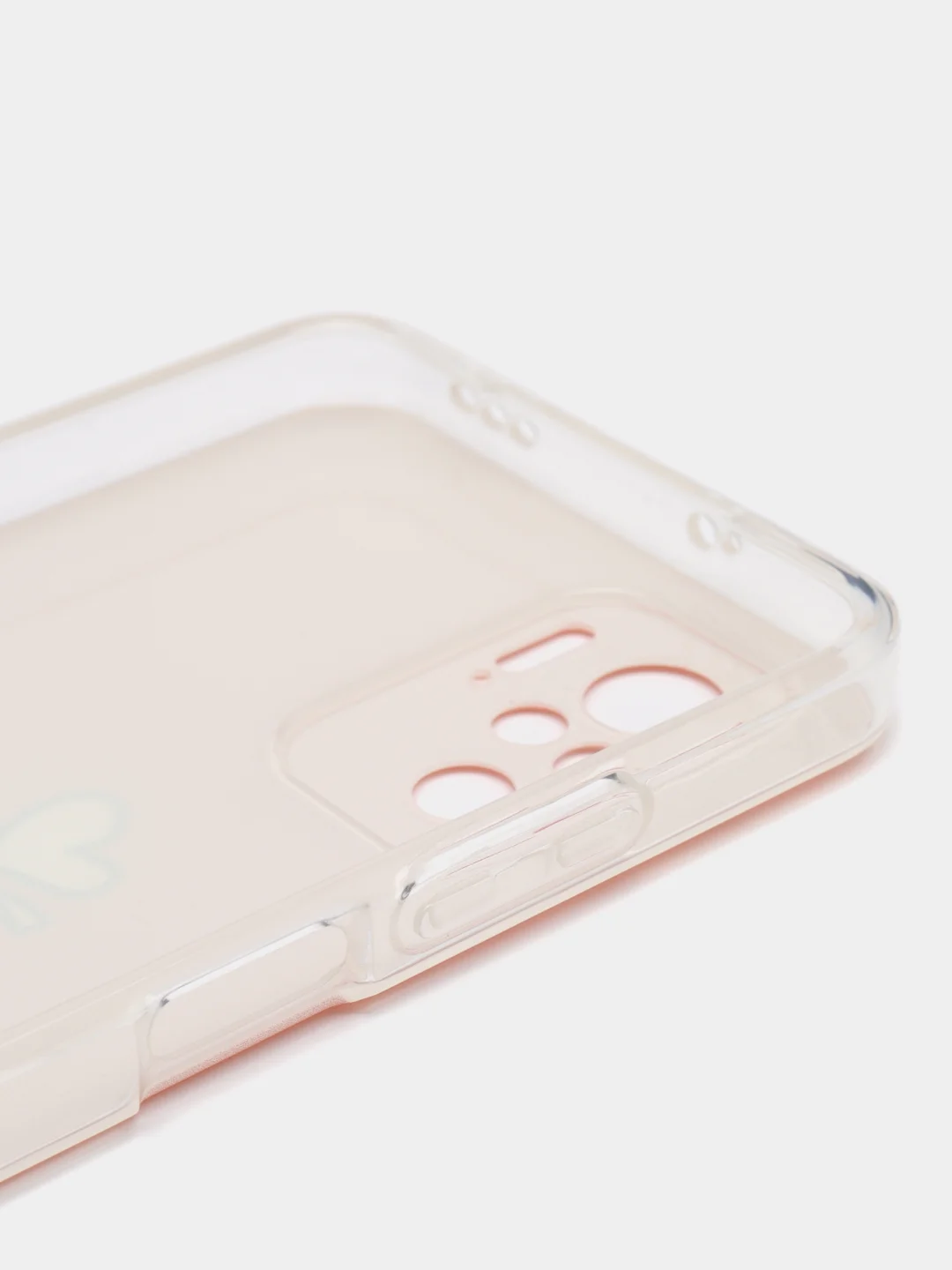 Пастельно-коралловый чехол на Xiaomi Redmi Note 10/Note 10S/Poco M5s / Сяоми Редми Нот 10/10С с рисунком