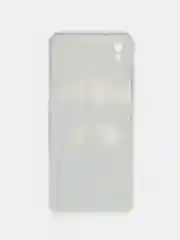 Коричневый силиконовый чехол на Xiaomi Redmi 9A / Сяоми Редми 9А прозрачный с рисунком, защита камеры